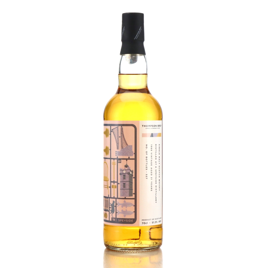 Speyside Single Malt 1989 Thompson Brothers 31 Year Old