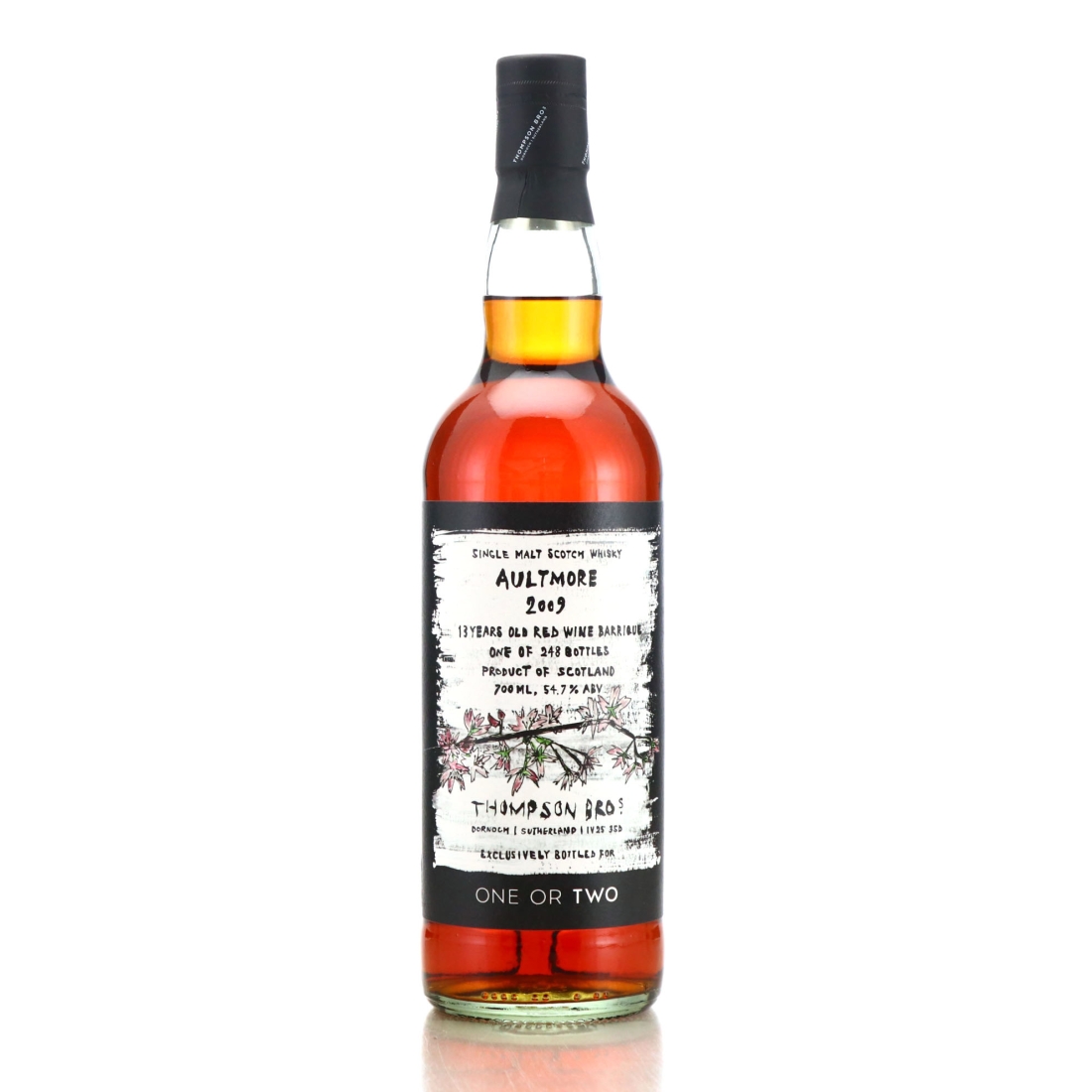 Aultmore 2009 Thompson Brothers 13 Year Old / One or Two