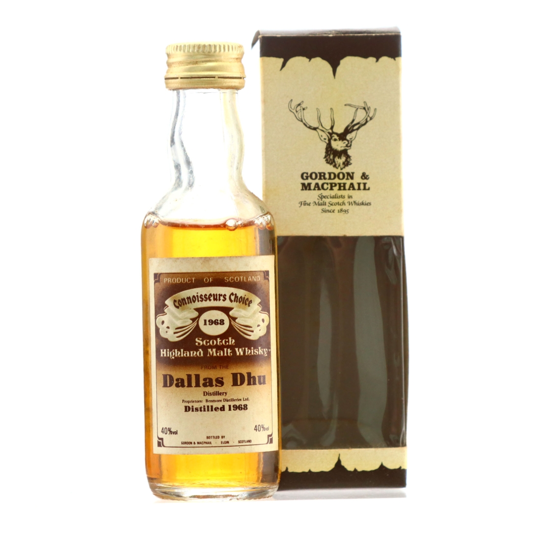 Dallas Dhu 1968 Gordon and MacPhail Miniature