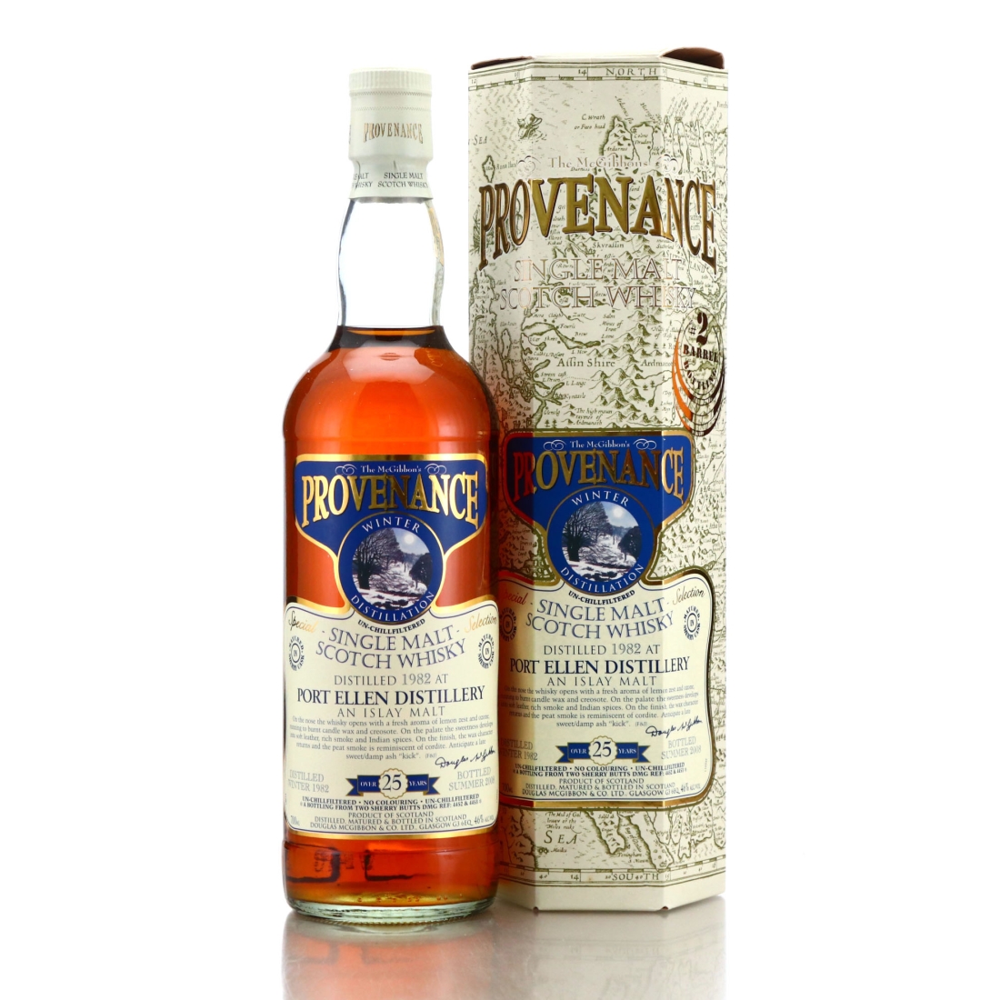Port Ellen 1982 Douglas McGibbon 25 Year Old