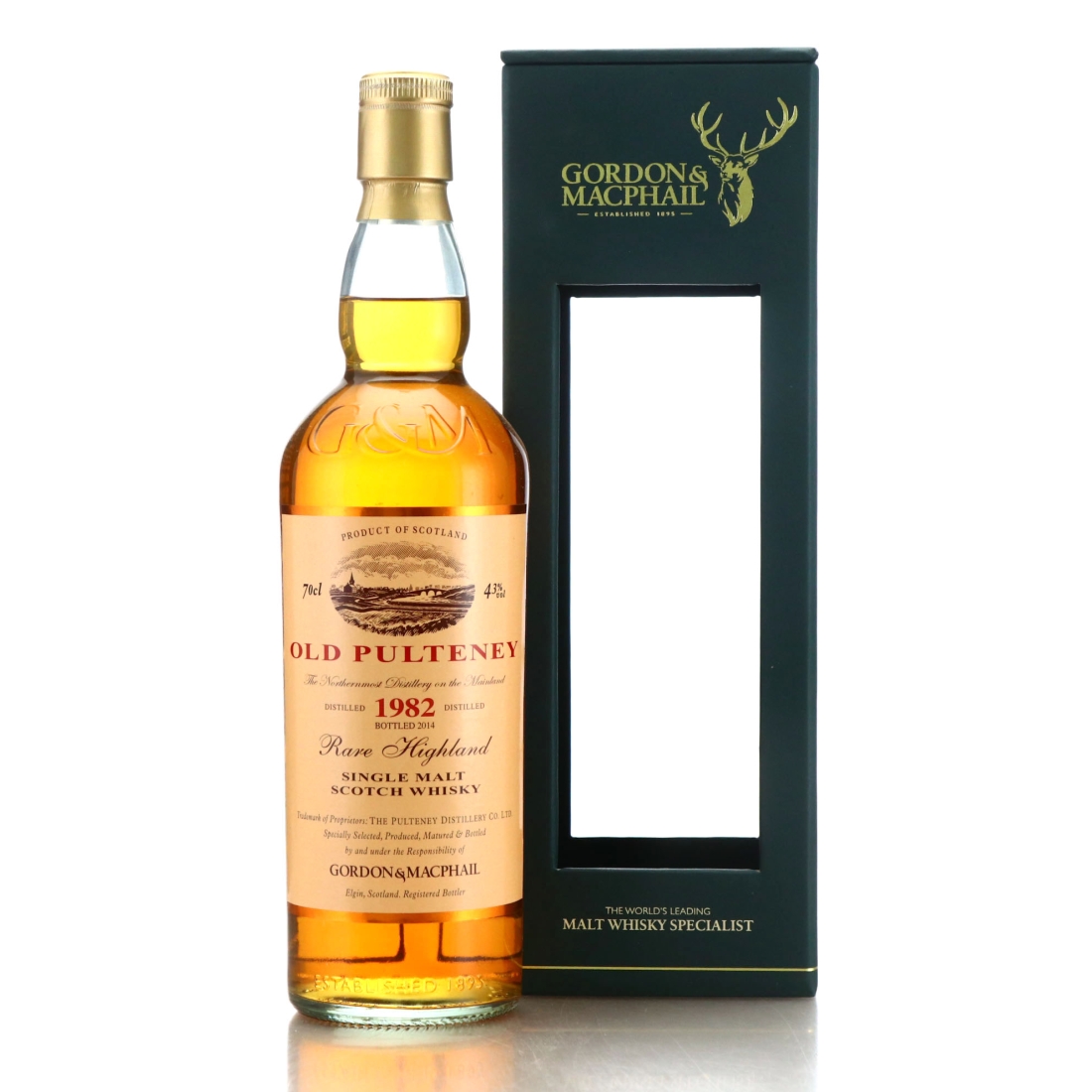 Old Pulteney 1982 Gordon and Macphail bottled 2014