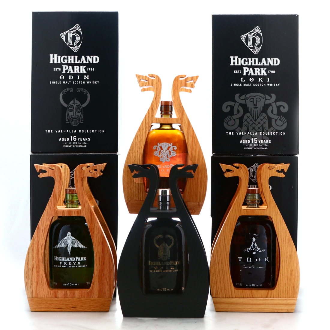 Highland Park Valhalla Collection 4 x 70cl