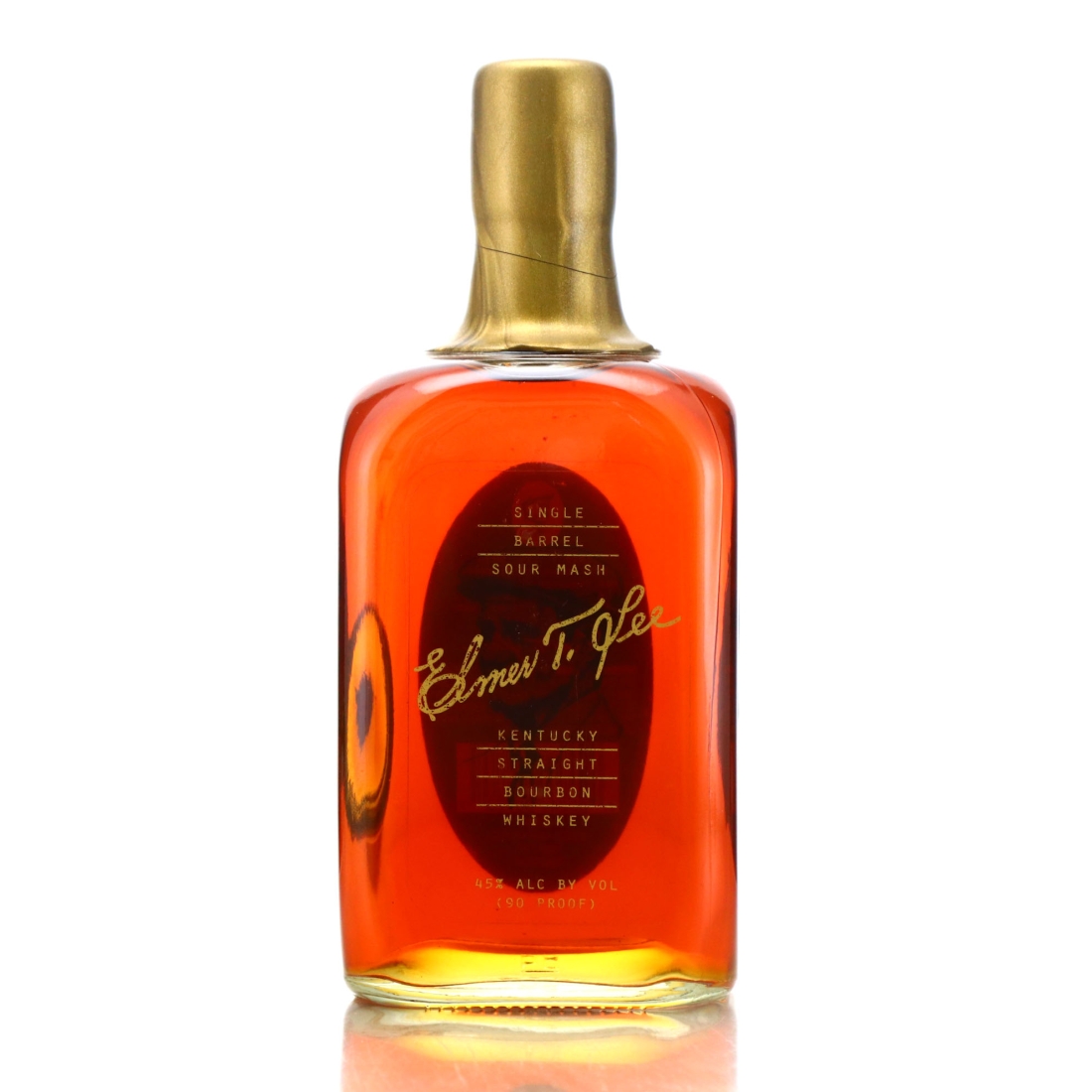 Elmer T Lee Single Barrel Kentucky Bourbon / Gold Wax