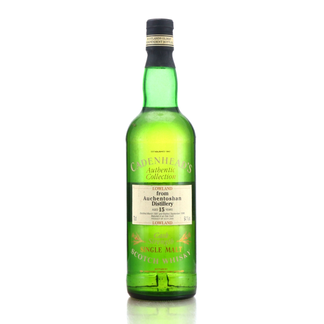 Auchentoshan 1981 Cadenhead's 15 Year Old