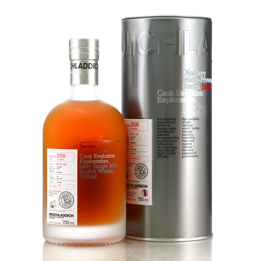 Bruichladdich 2006 Micro Provenance Single Cask 14 Year Old #417