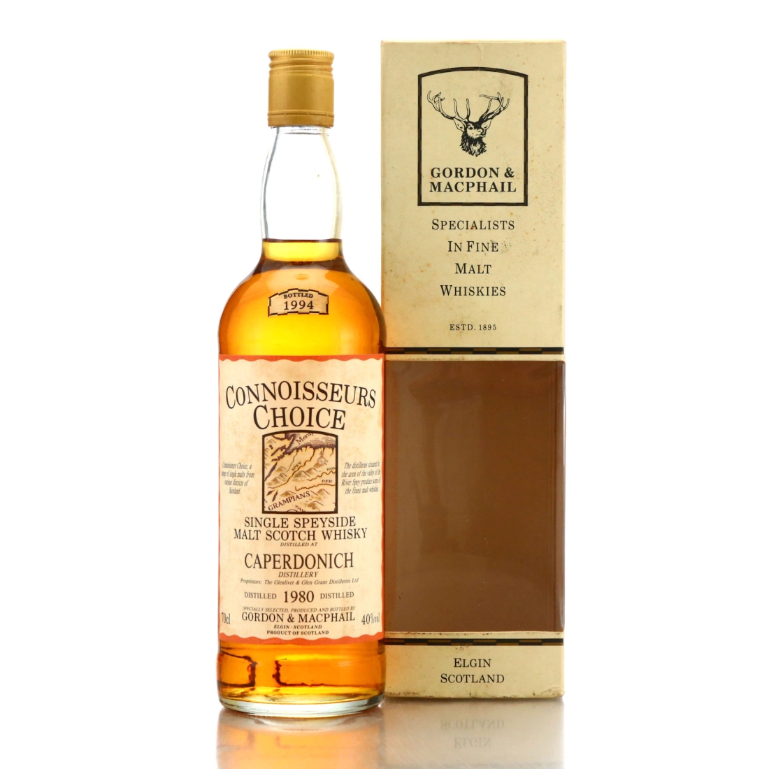 Caperdonich 1980 Gordon and MacPhail