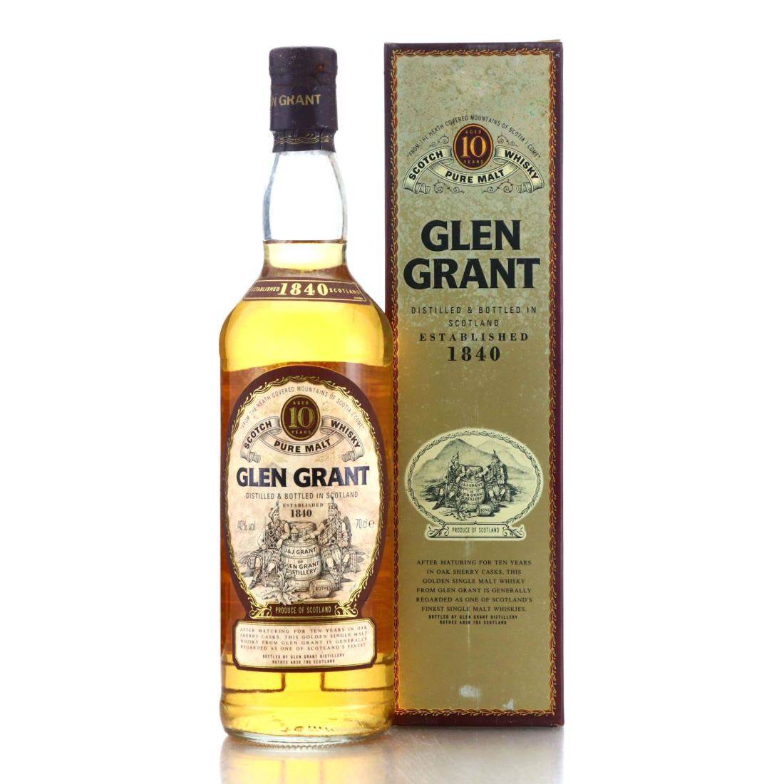 Glen Grant 10 Year Old 1990s