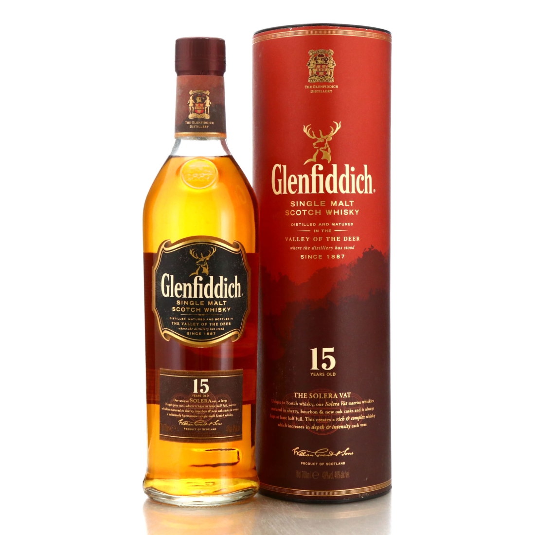 Glenfiddich 15 Year Old Solera Vat pre-2014