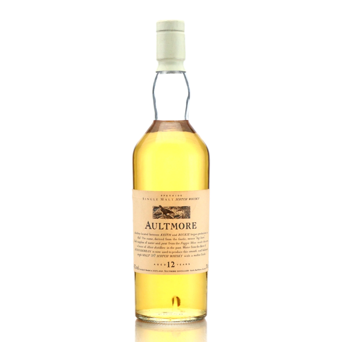 Aultmore 12 Year Old Flora and Fauna White Cap