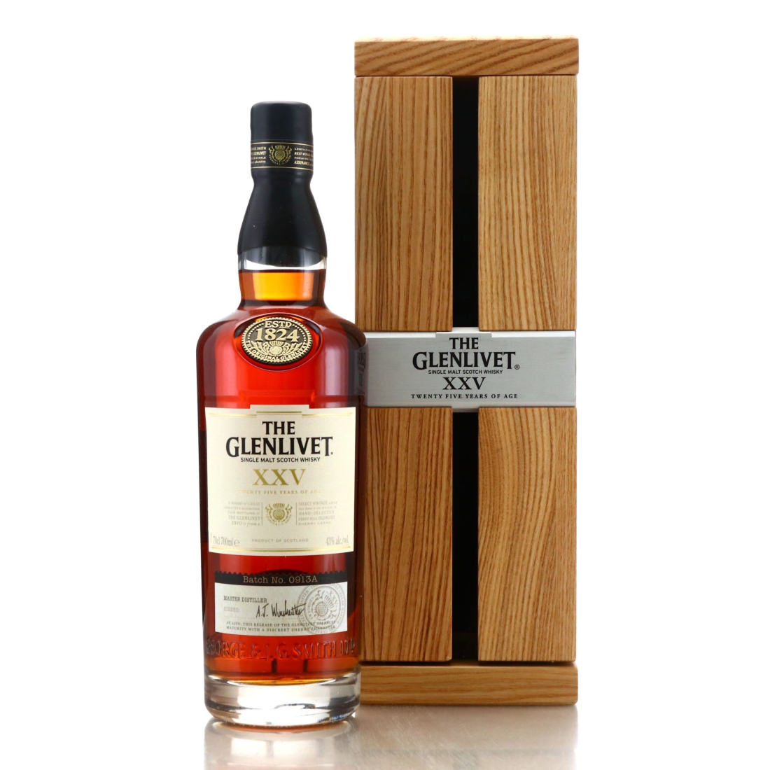 Glenlivet 25 Year Old Batch #0913A