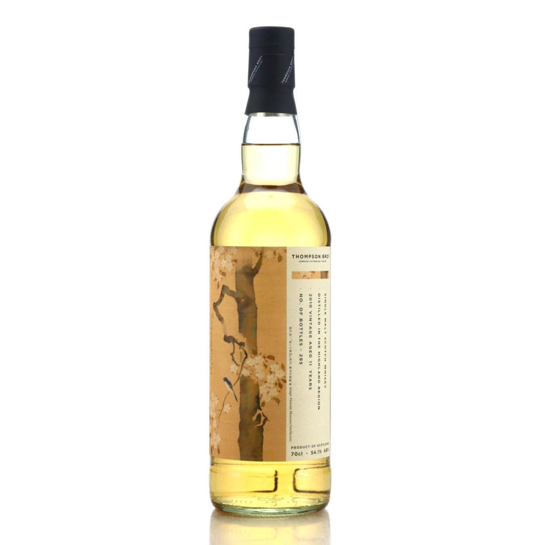 Highland Single Malt 2010 Thompson Brothers 11 Year Old / Rum & Whisky