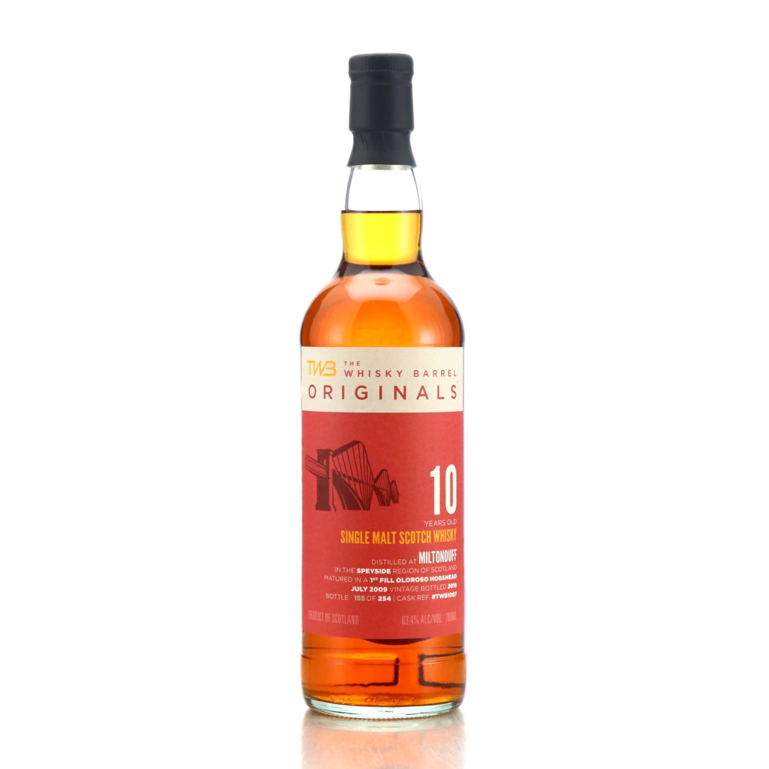 Miltonduff 2009 The Whisky Barrel 10 Year Old
