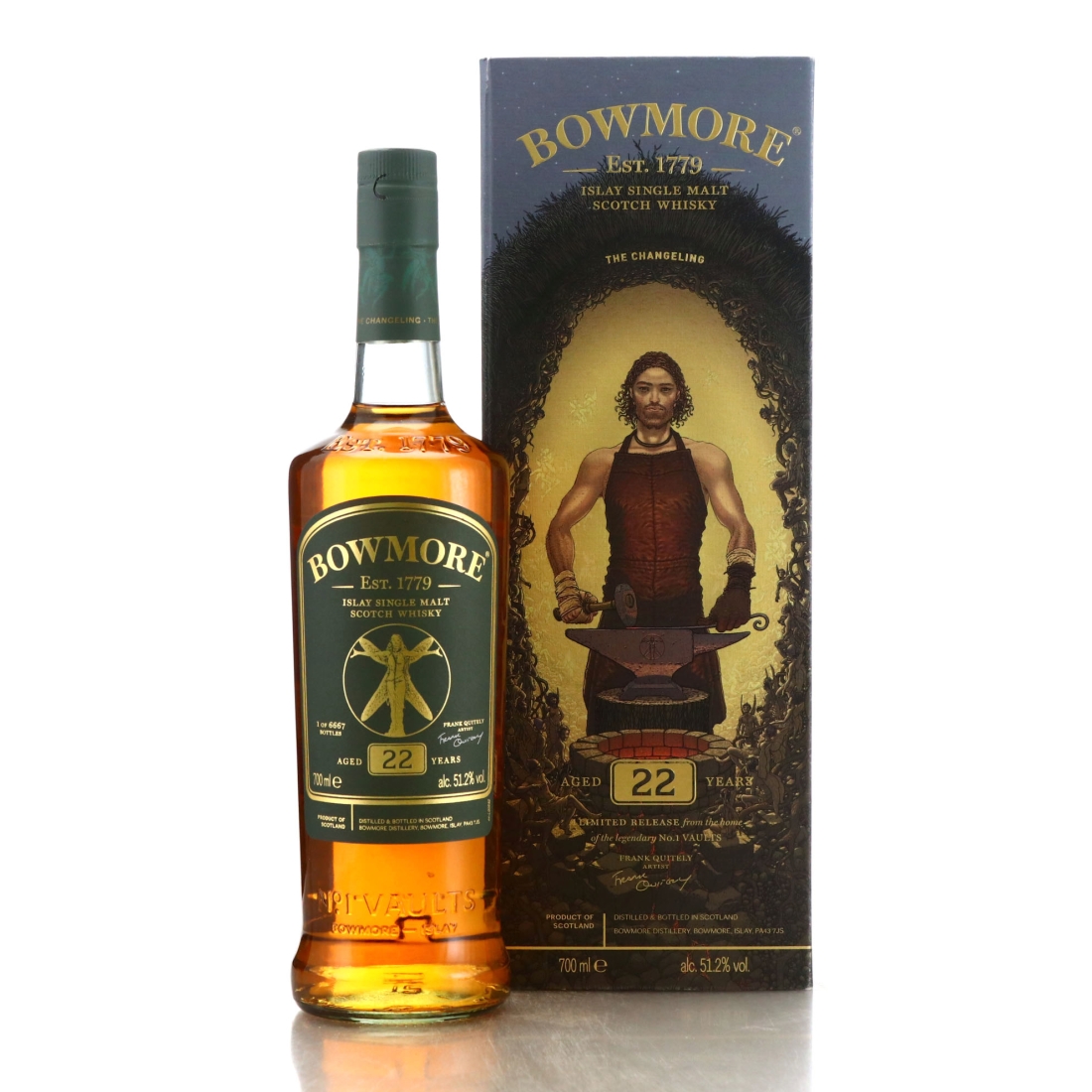 Bowmore 22 Year Old The Changeling / Frank Quitely