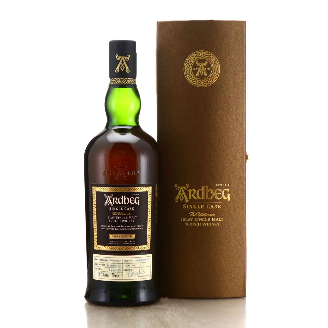 Ardbeg 2013 Single Manzanilla Cask #247 / Ardbeg Embassies