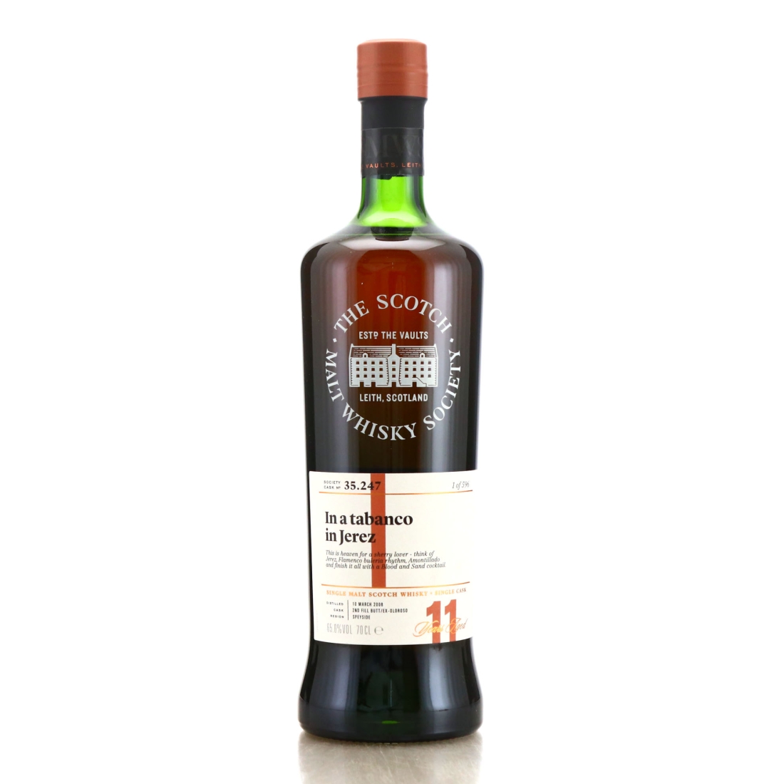 Glen Moray 2008 SMWS 11 Year Old 35.247