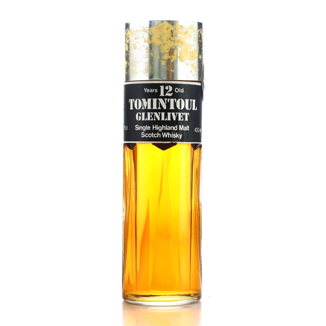 Tomintoul 12 Year Old Perfume Bottle 1980s