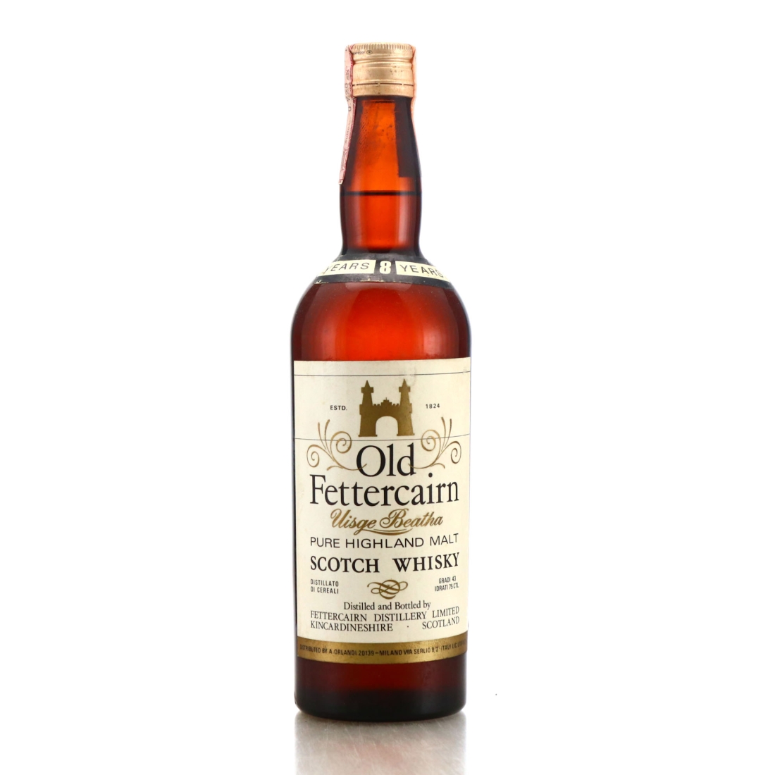 Old Fettercairn 8 Year Old 1970s