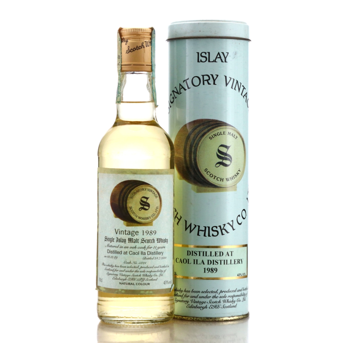 Caol Ila 1989 Signatory Vintage 11 Year Old 35cl