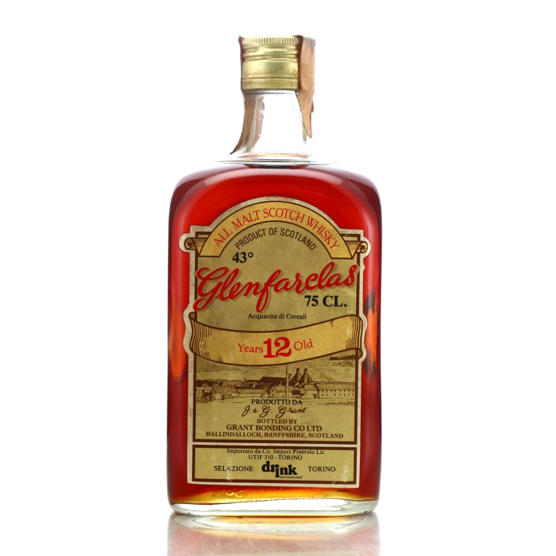 Glenfarclas 12 Year Old 1980s / Drink International