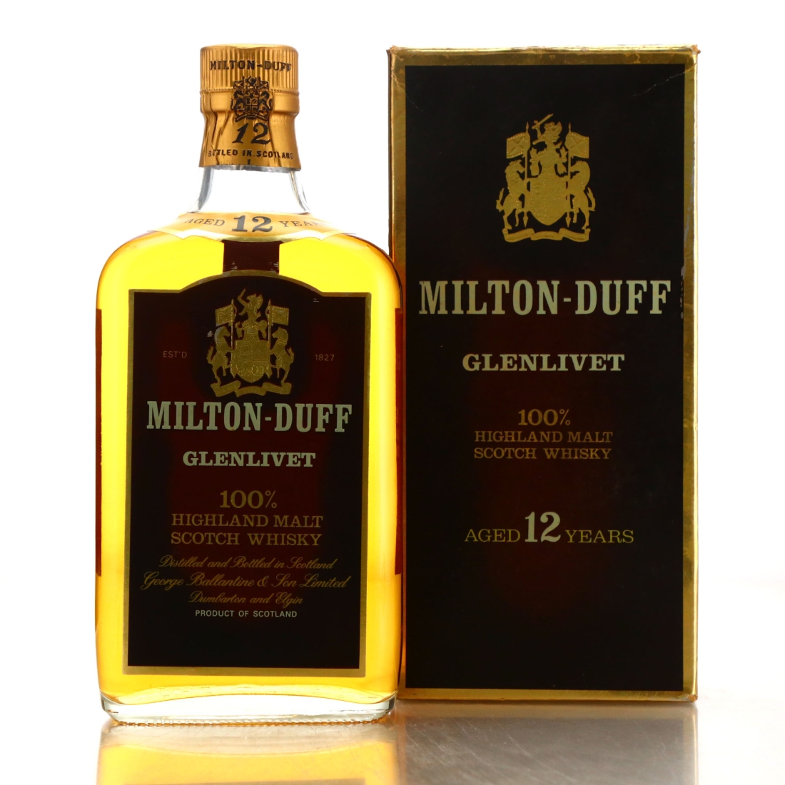 Miltonduff 12 Year Old 1970s