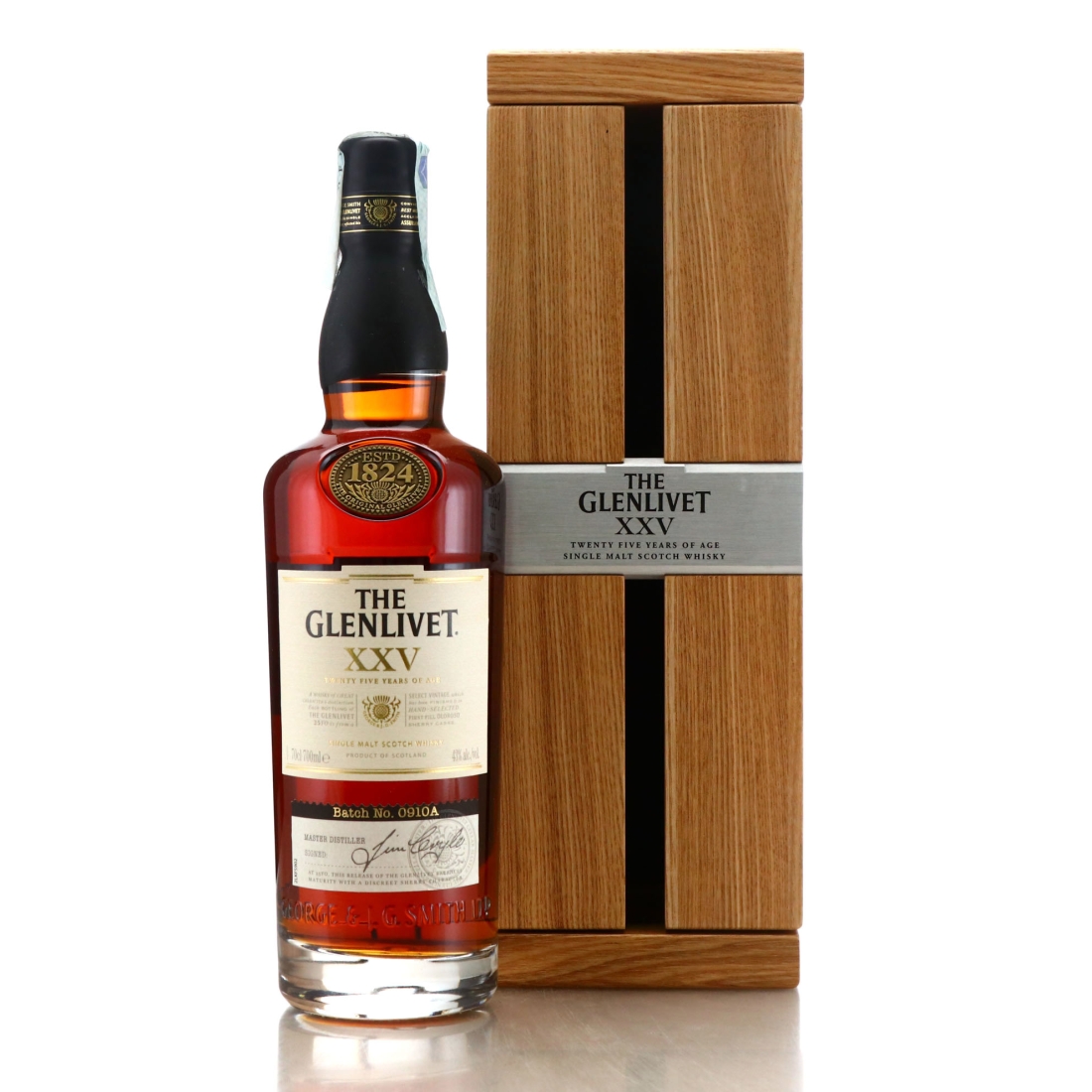 Glenlivet 25 Year Old Batch #0910A