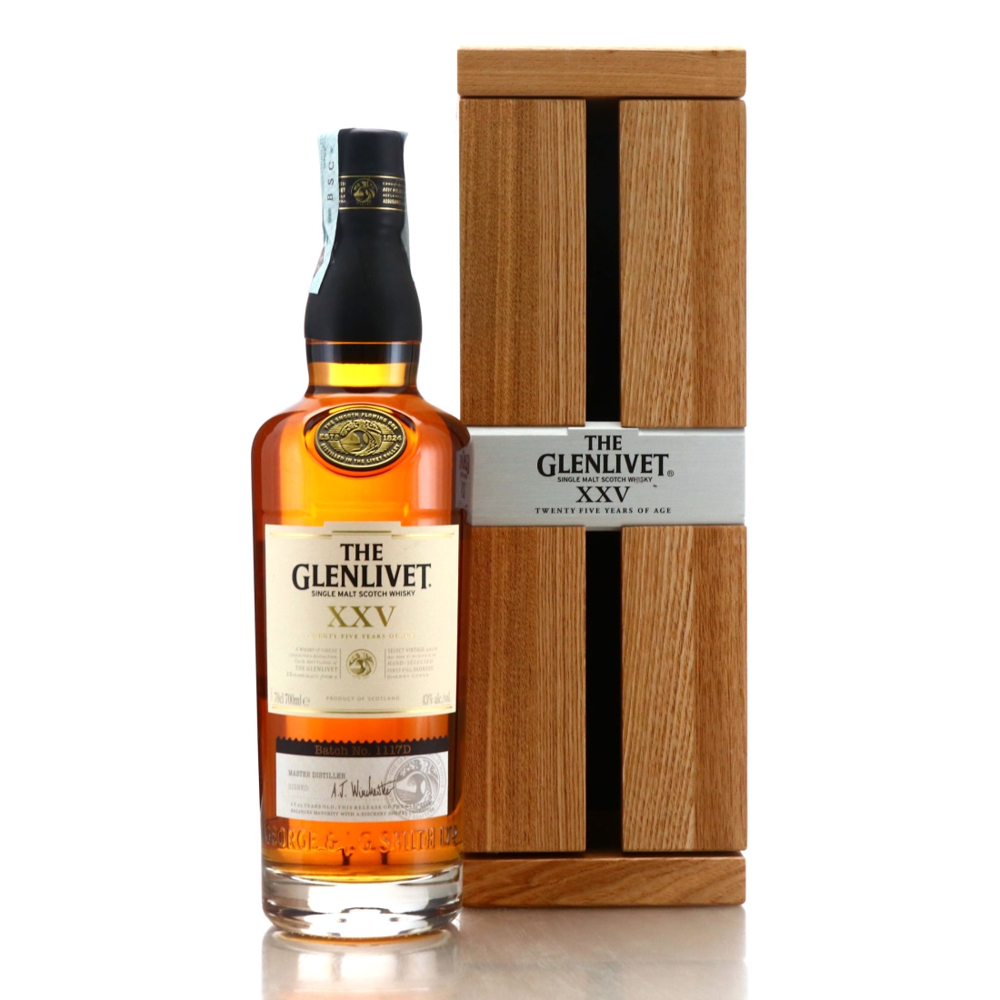 Glenlivet 25 Year Old Batch #1117D