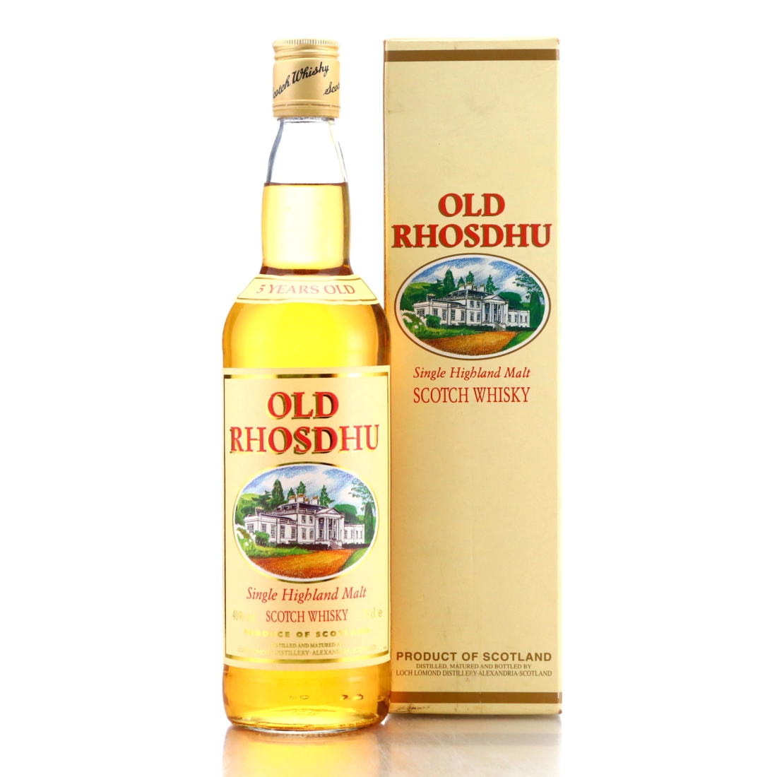 Old Rhosdhu 5 Year Old Single Malt