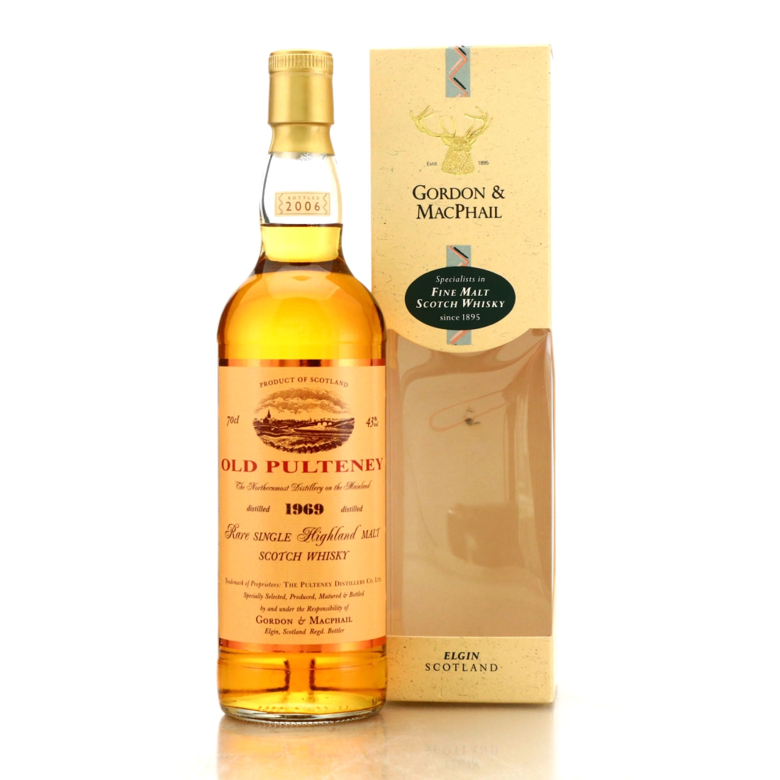 Old Pulteney 1969 Gordon and Macphail