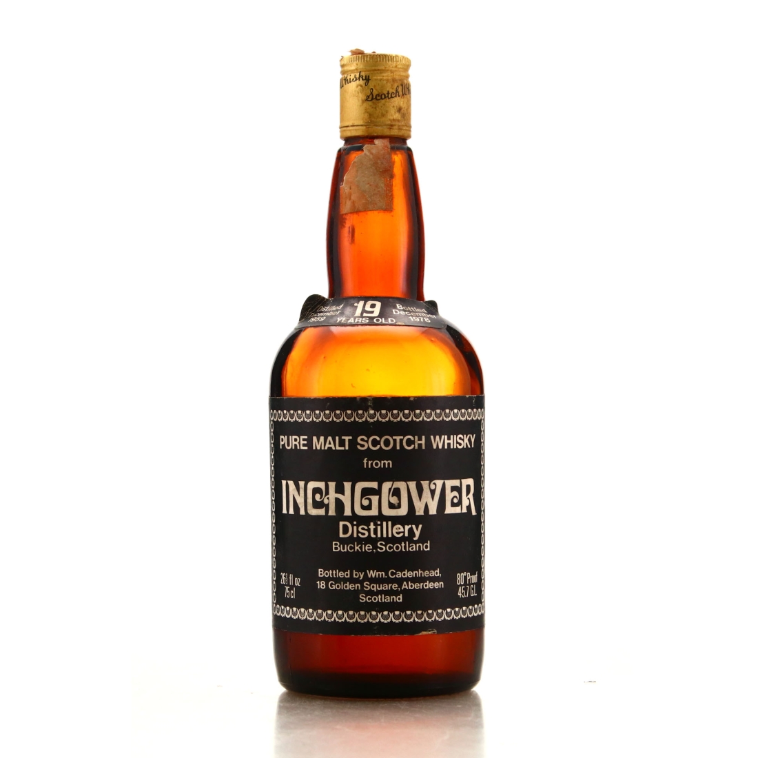 Inchgower 1959 Cadenhead's 19 Year Old