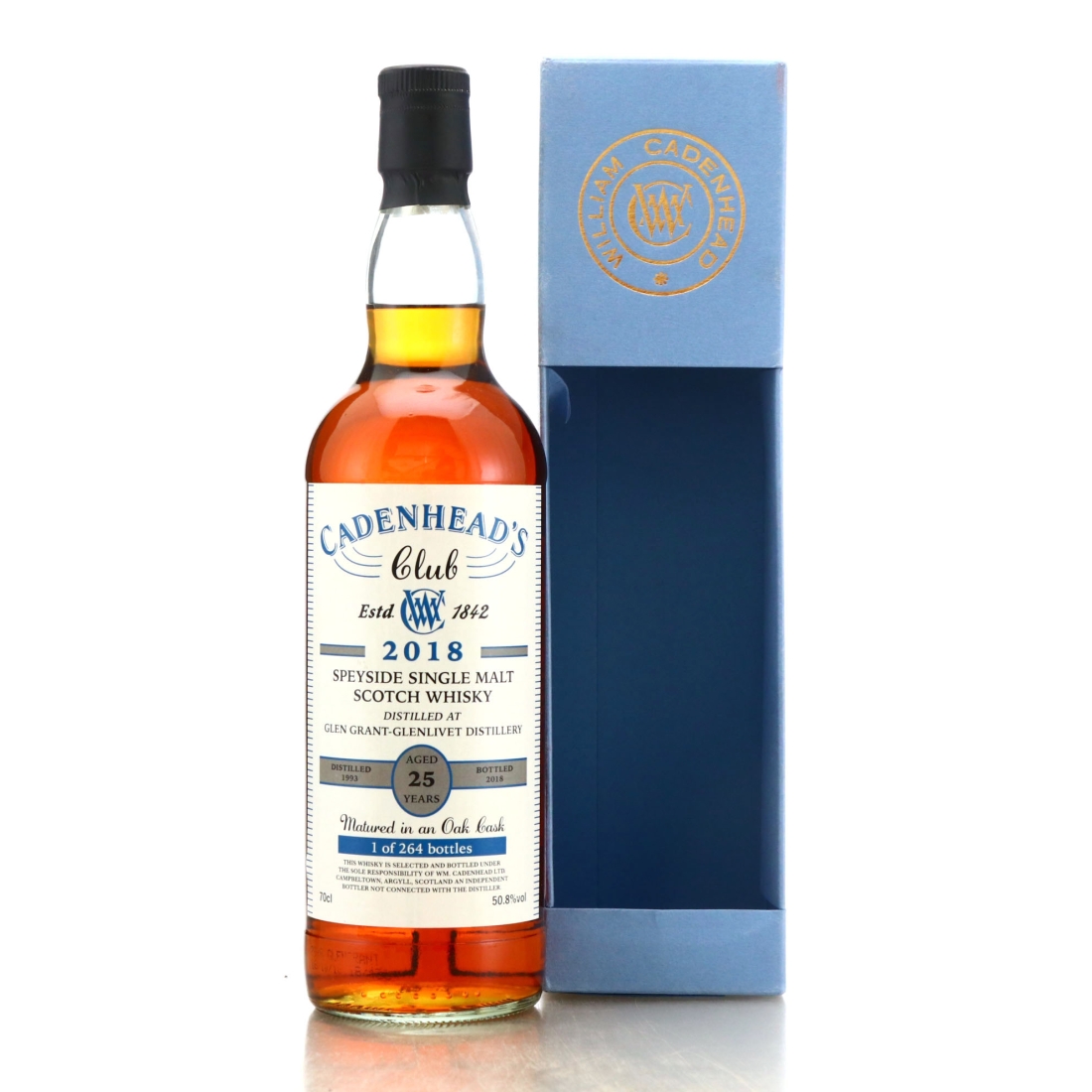 Glen Grant 1993 Cadenhead's Club 25 Year Old