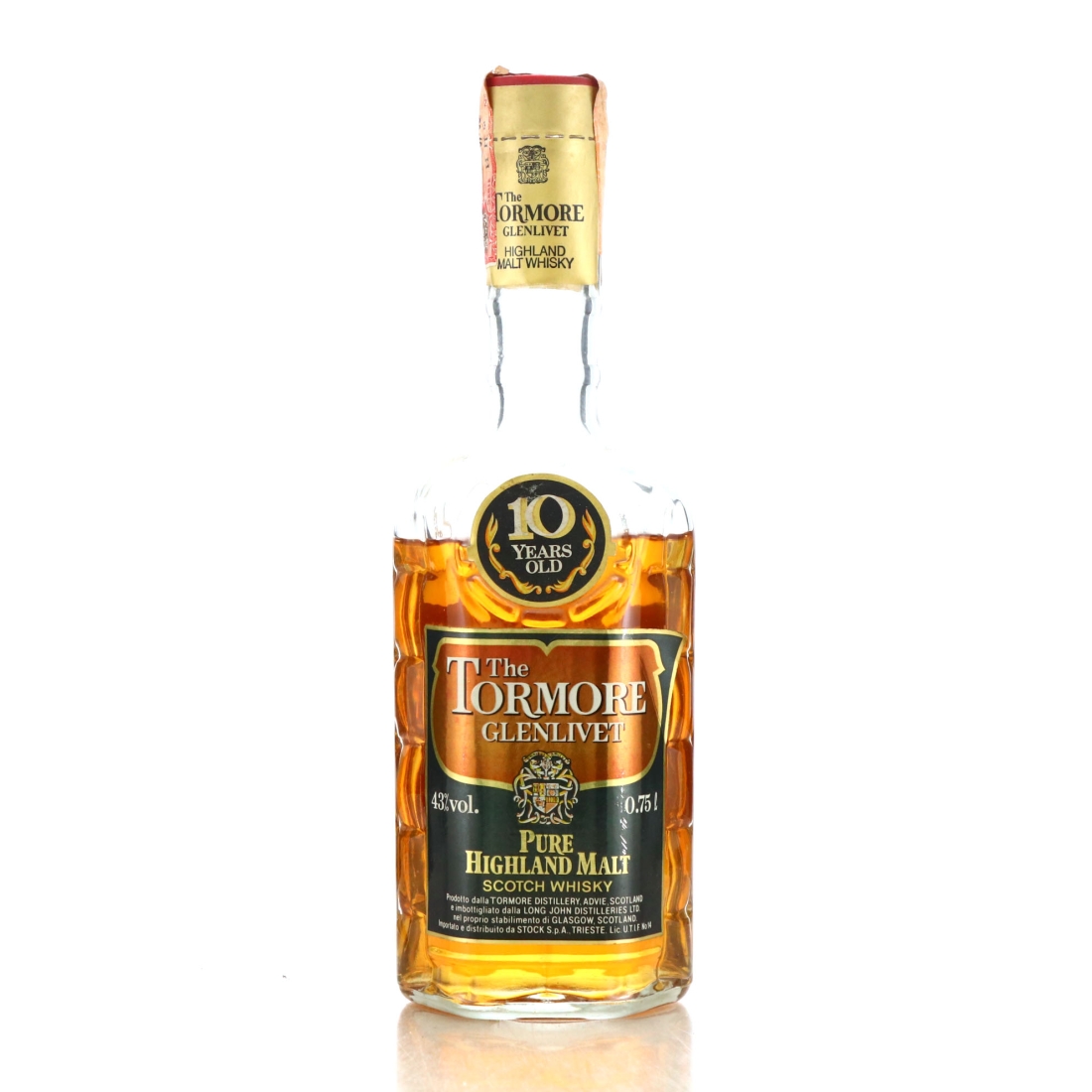 Tormore 10 Year Old 1980s / Stock Import