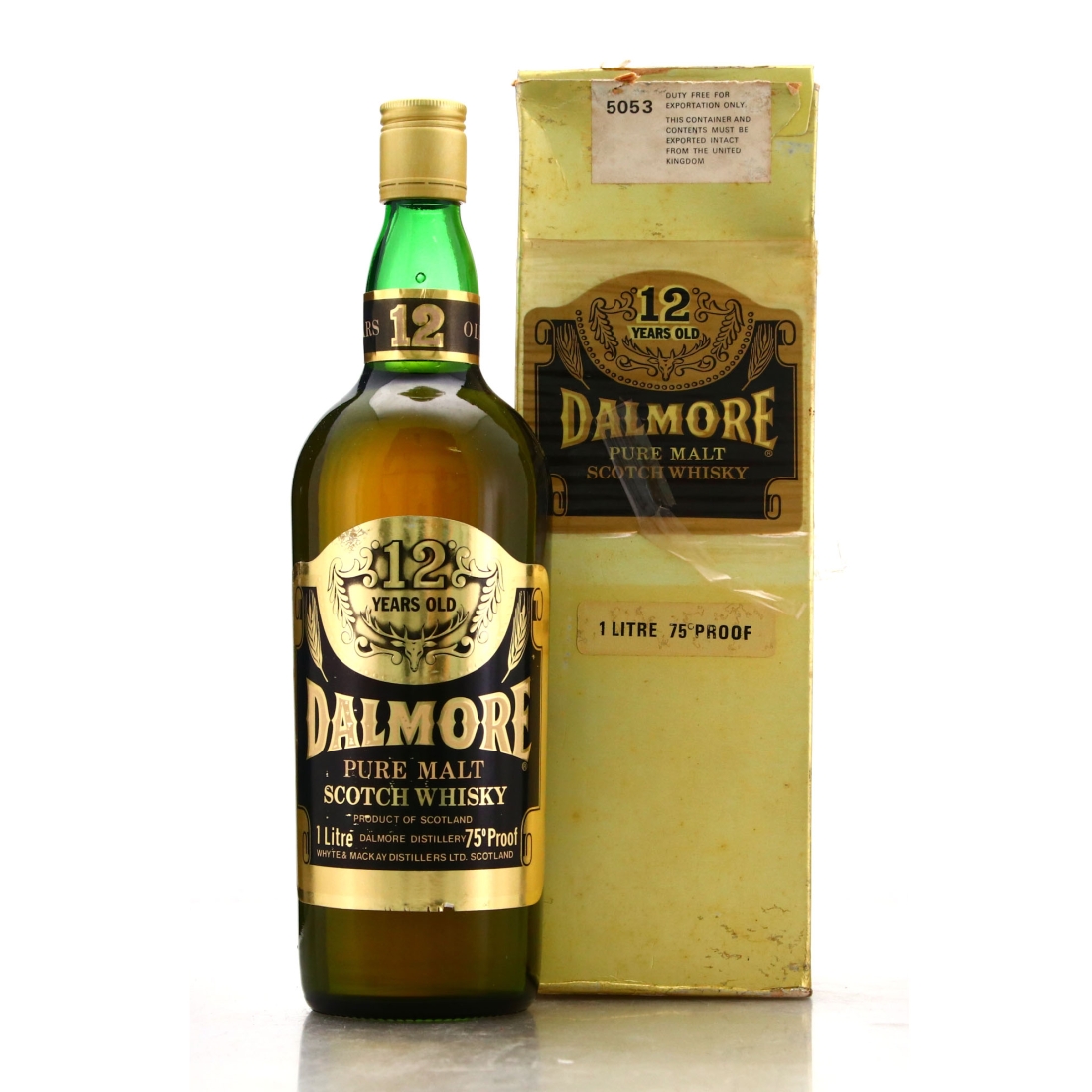 Dalmore 12 Year Old 1 Litre 1970s