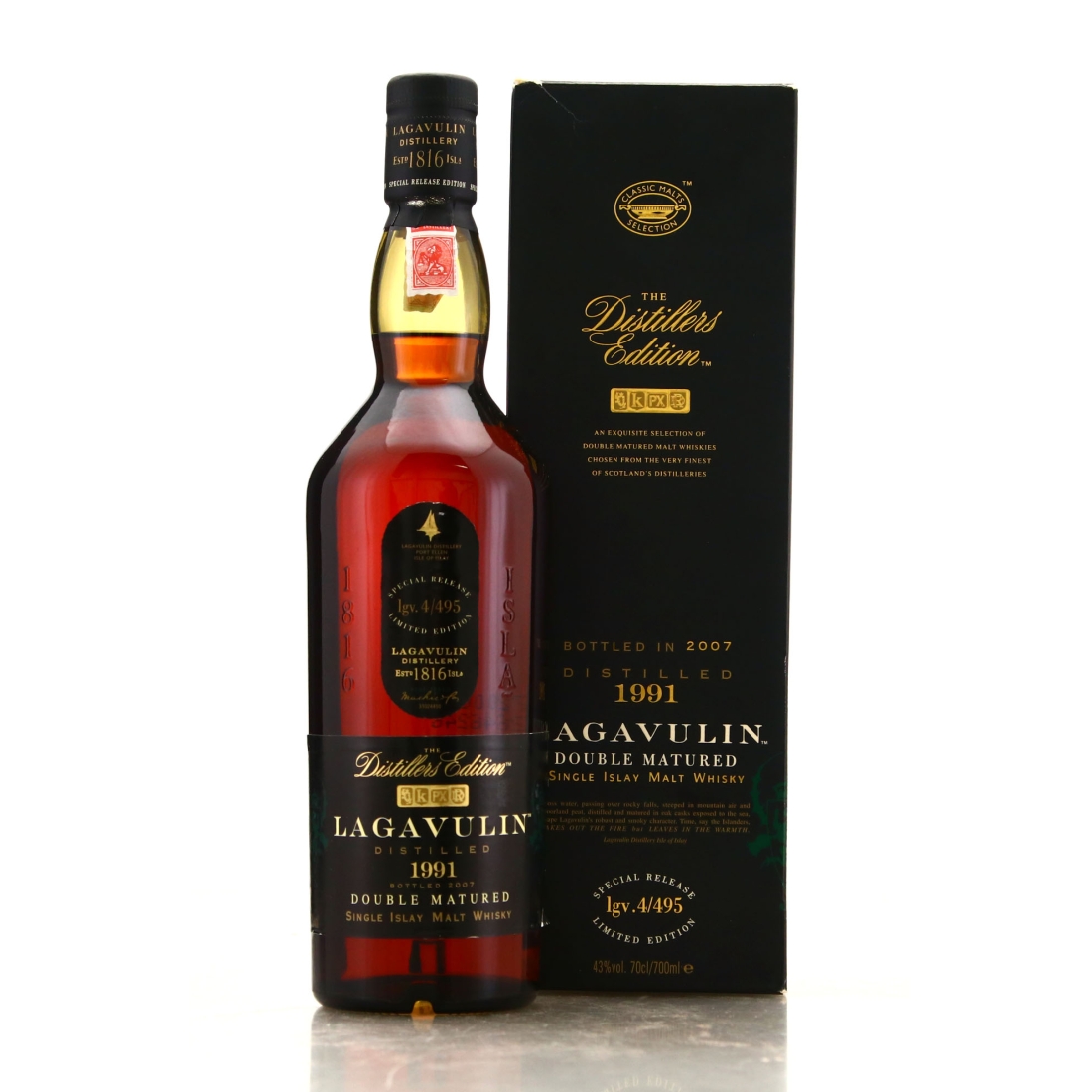 Lagavulin 1991 Distillers Edition lgv.4/495