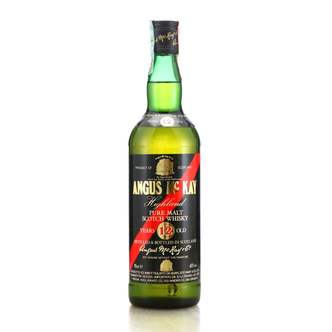 Angus McKay 12 Year Old Highland Pure Malt 1990s