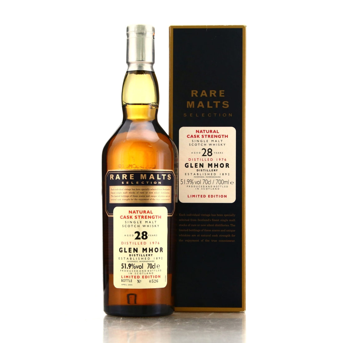 Glen Mhor 1976 Rare Malts 28 Year Old / 51.9%