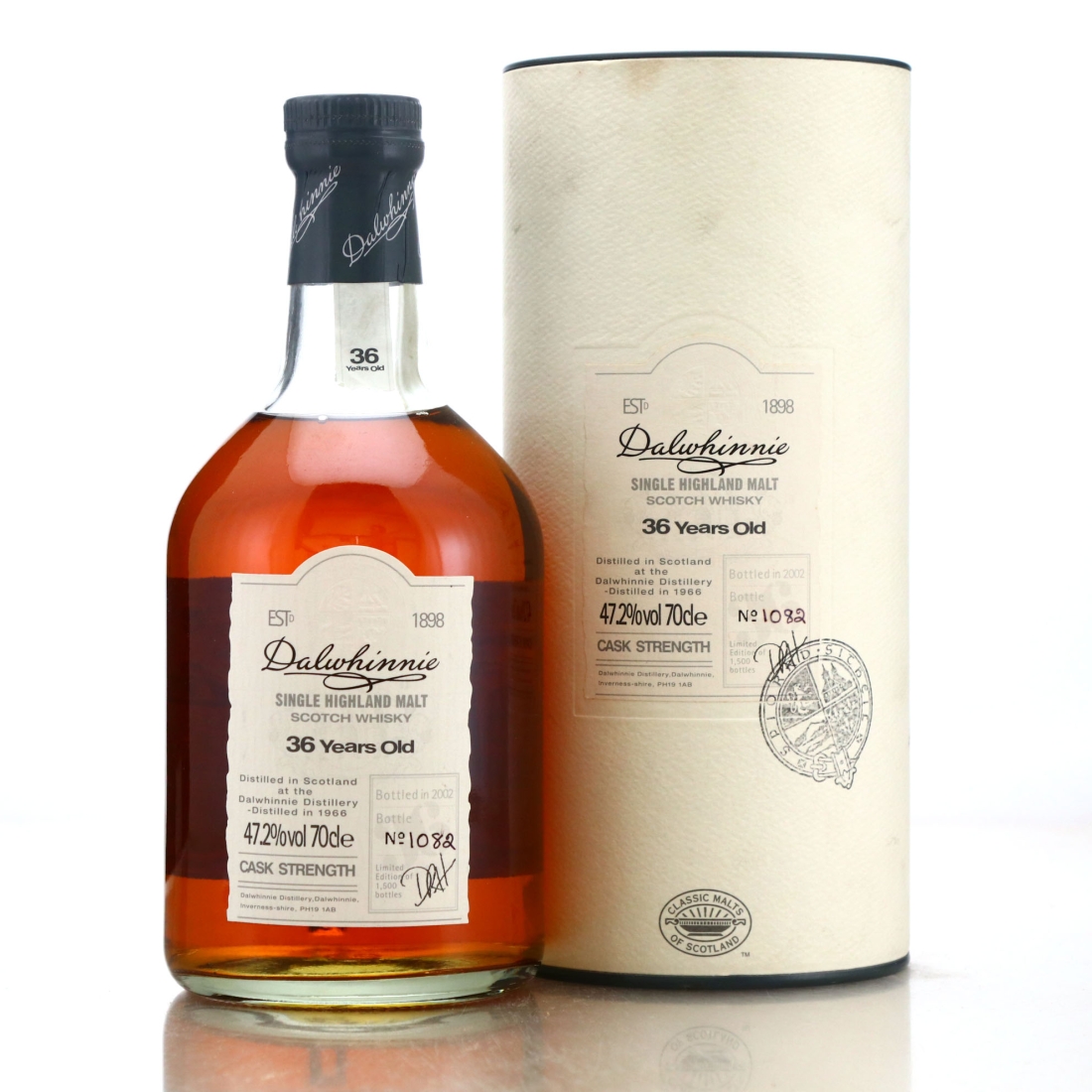 Dalwhinnie 1966 Cask Strength 36 Year Old