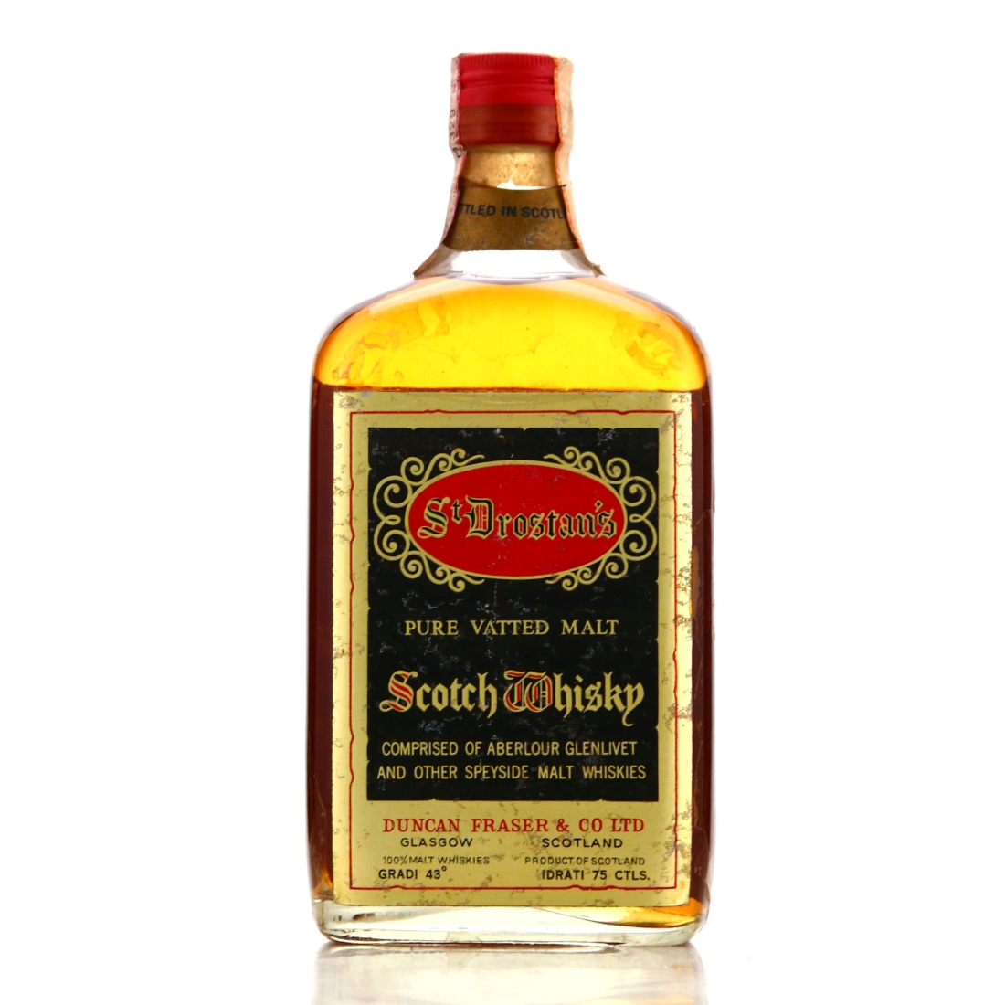 St Drostan's Pure Vatted Malt 1970's