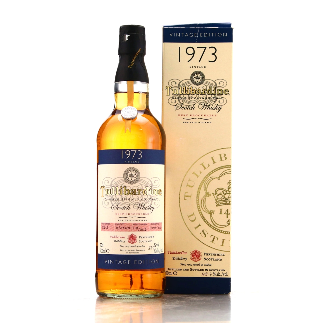 Tullibardine 1973 Single Cask #2513