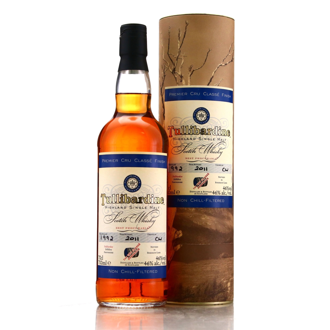 Tullibardine 1992 Premier Cru Classe Finish