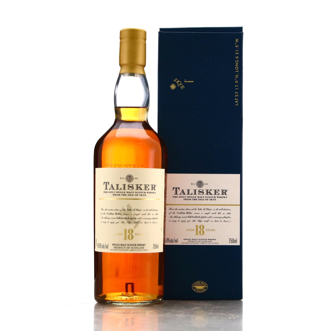 Talisker 18 Year Old pre-2012 75cl / US Import