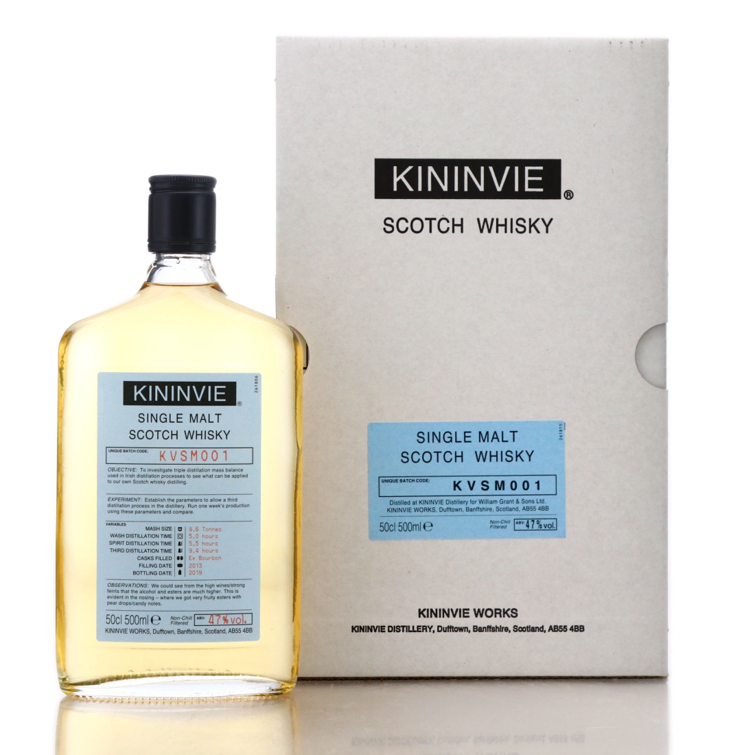 Kininvie Works 2013 Single Malt 50cl