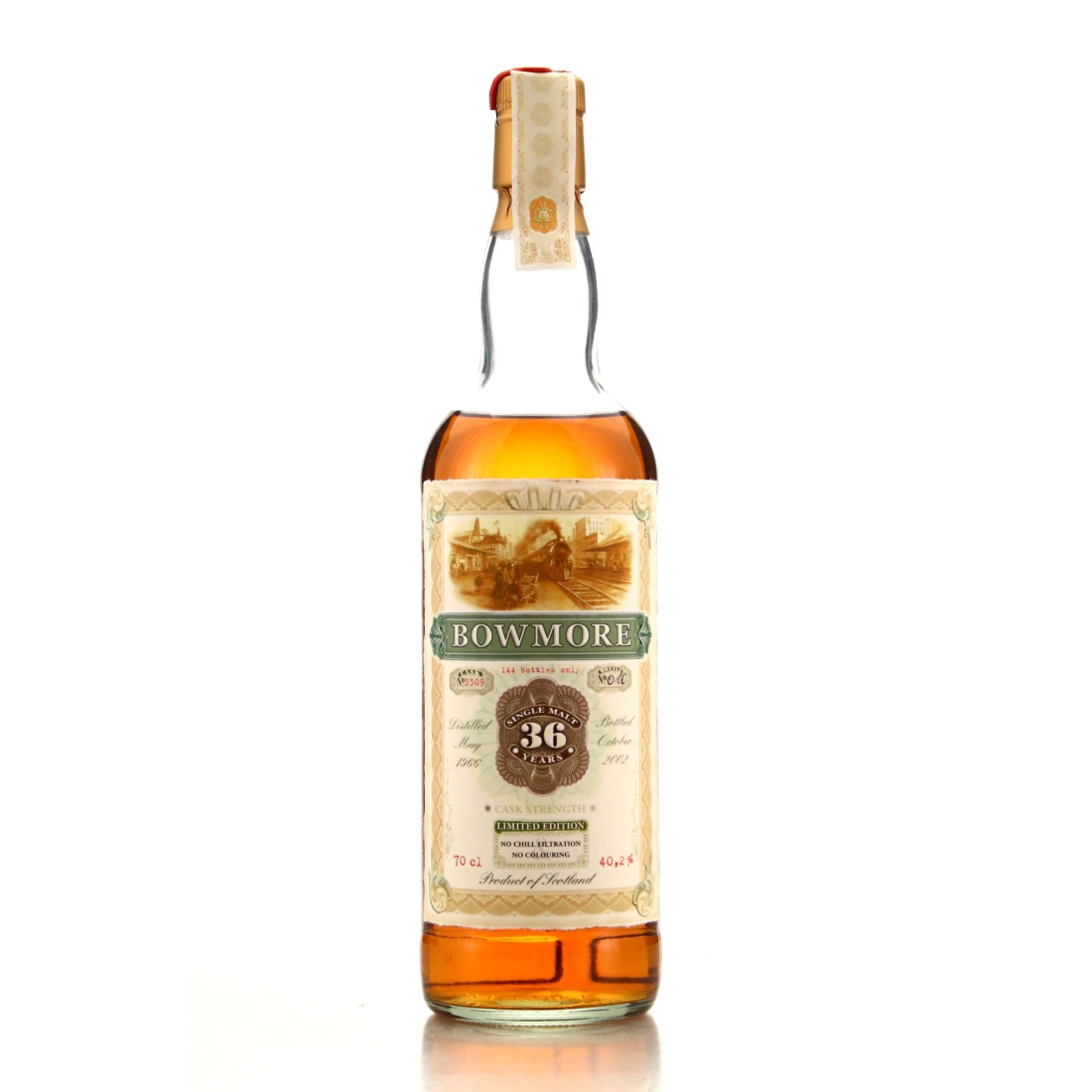 Bowmore 1966 Jack Wiebers 36 Year Old / Old Train Line
