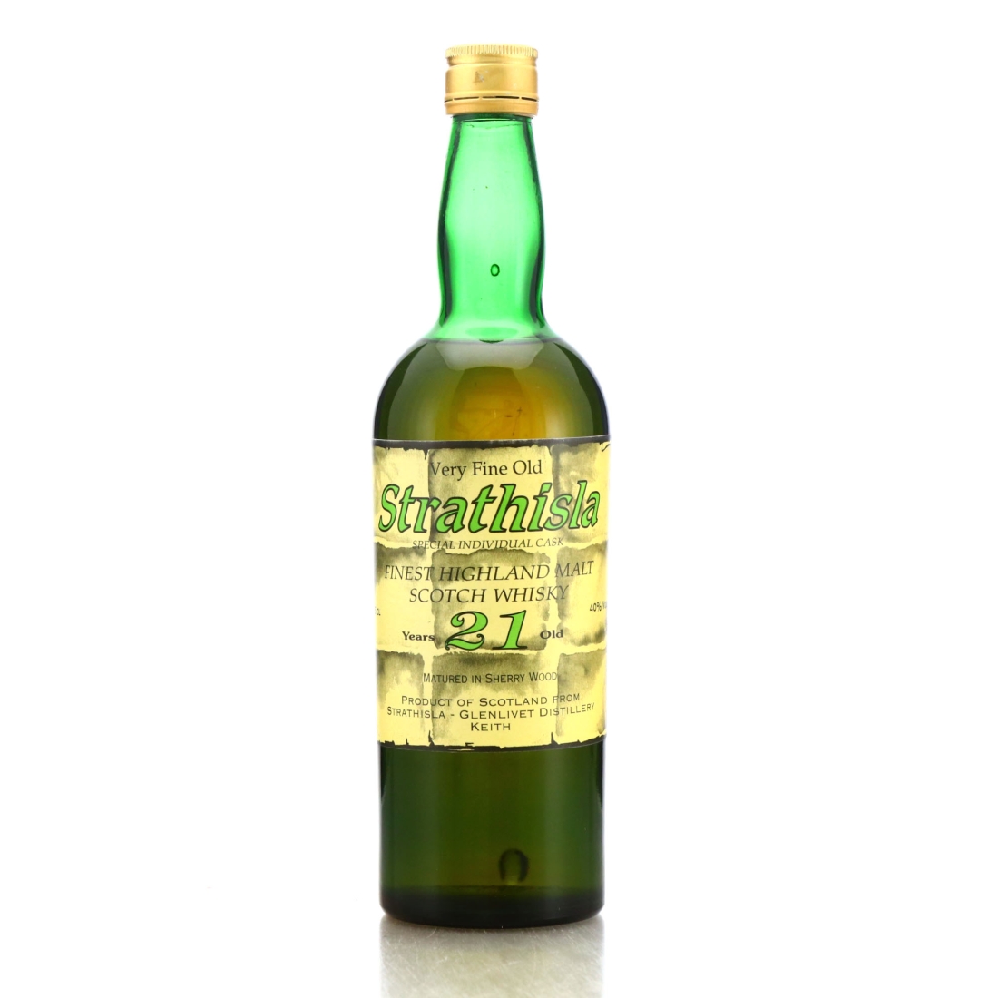 Strathisla 21 Year Old Sestante Brick Label
