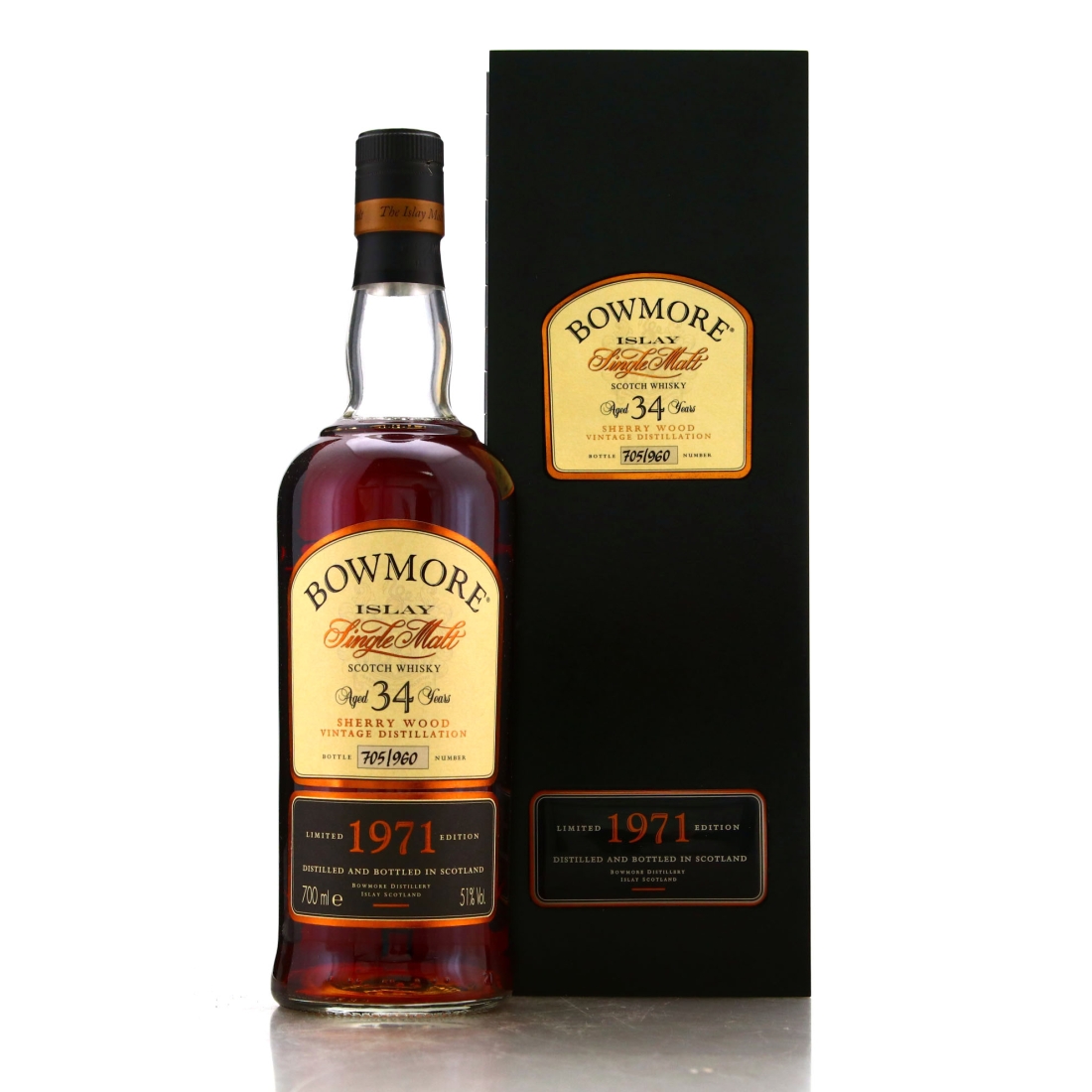 Bowmore 1971 Sherry Wood 34 Year Old