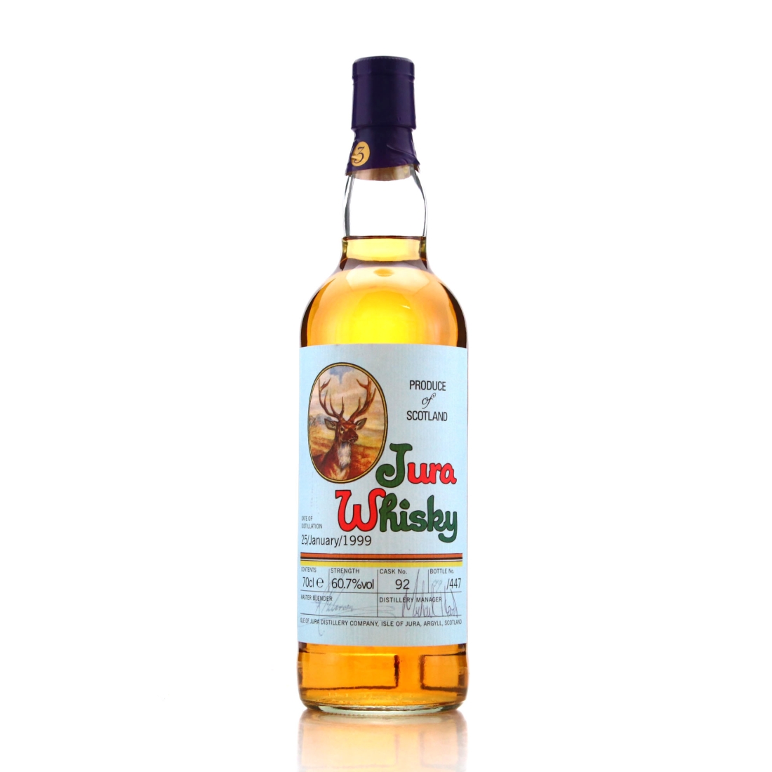 Jura 1999 Single Cask #92 / Matthew Forrest Collection