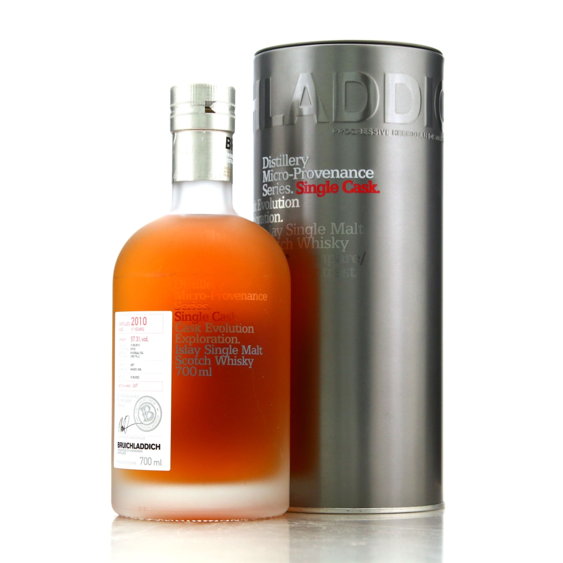 Bruichladdich 2010 Micro Provenance Single Cask 11 Year Old #2307 / UK Laddie Crew