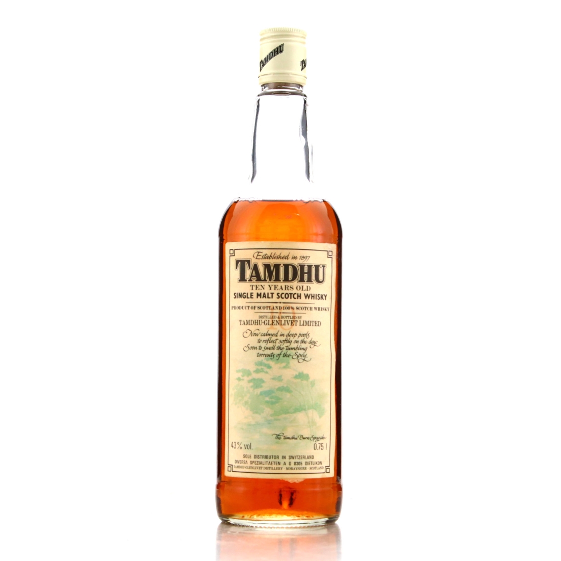 Tamdhu 10 Year Old 1980s