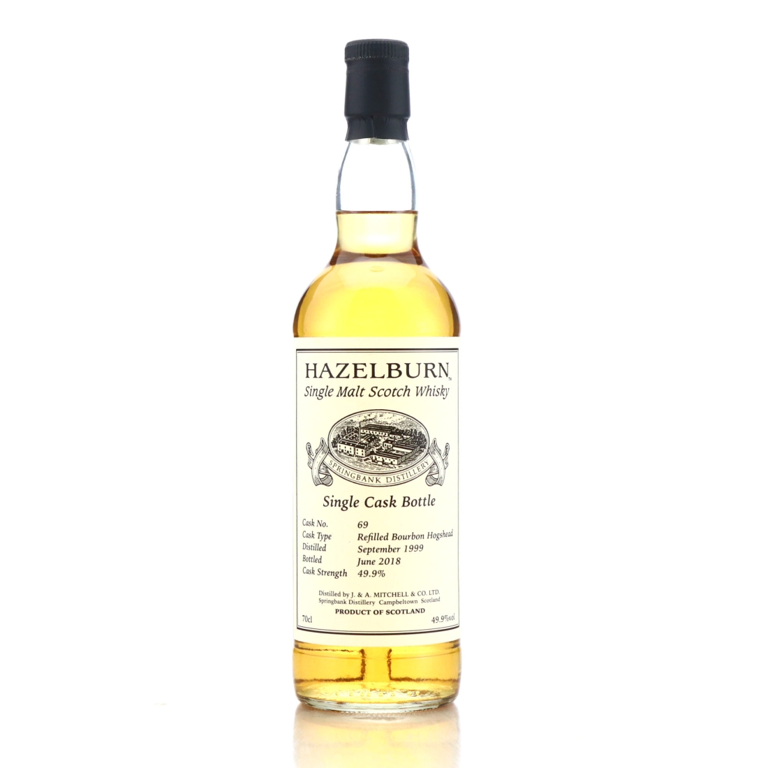Hazelburn 1999 Private Bourbon Cask #69