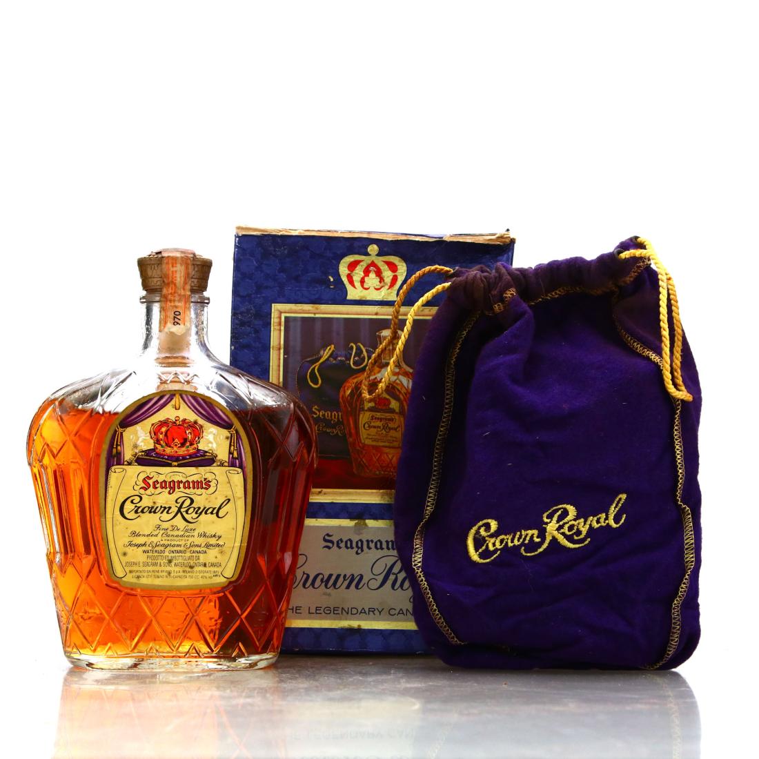 Seagram's Crown Royal 1970 Canadian Whisky Whisky | Whisky Auctioneer