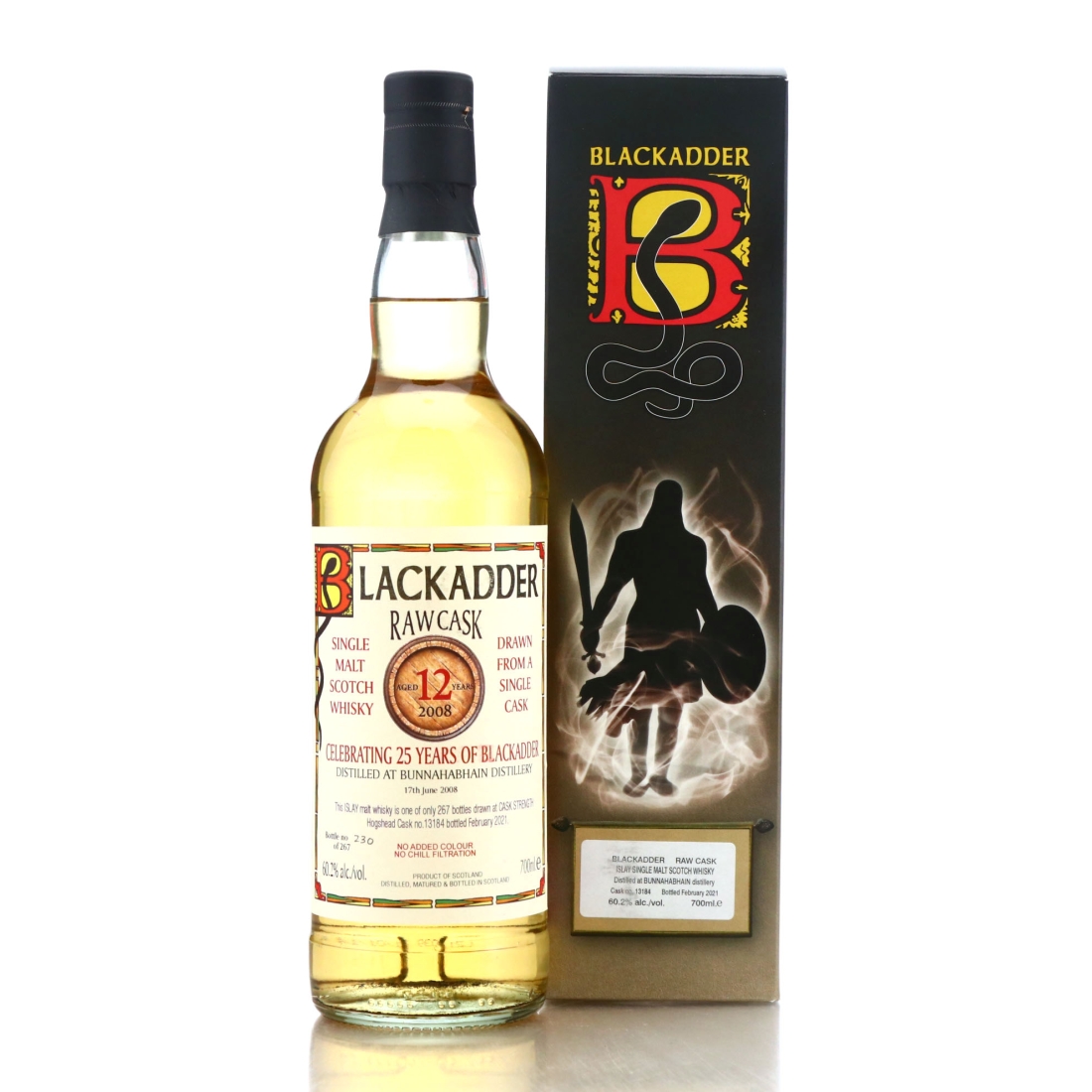 Bunnahabhain 2008 Blackadder 12 Year Old Raw Cask / 25th Anniversary